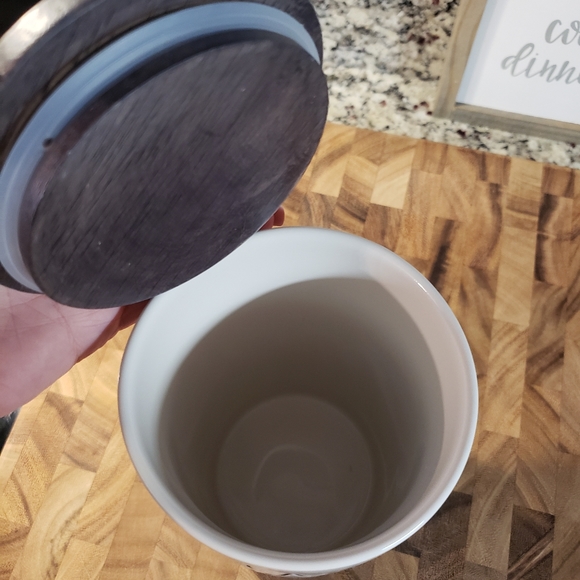 Rae Dunn Ceramic Basmati Rice Cellar - Picture 2 of 3